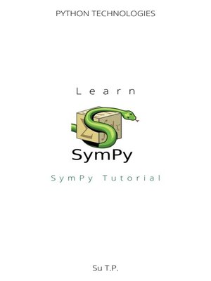 cover image of Learn SymPy